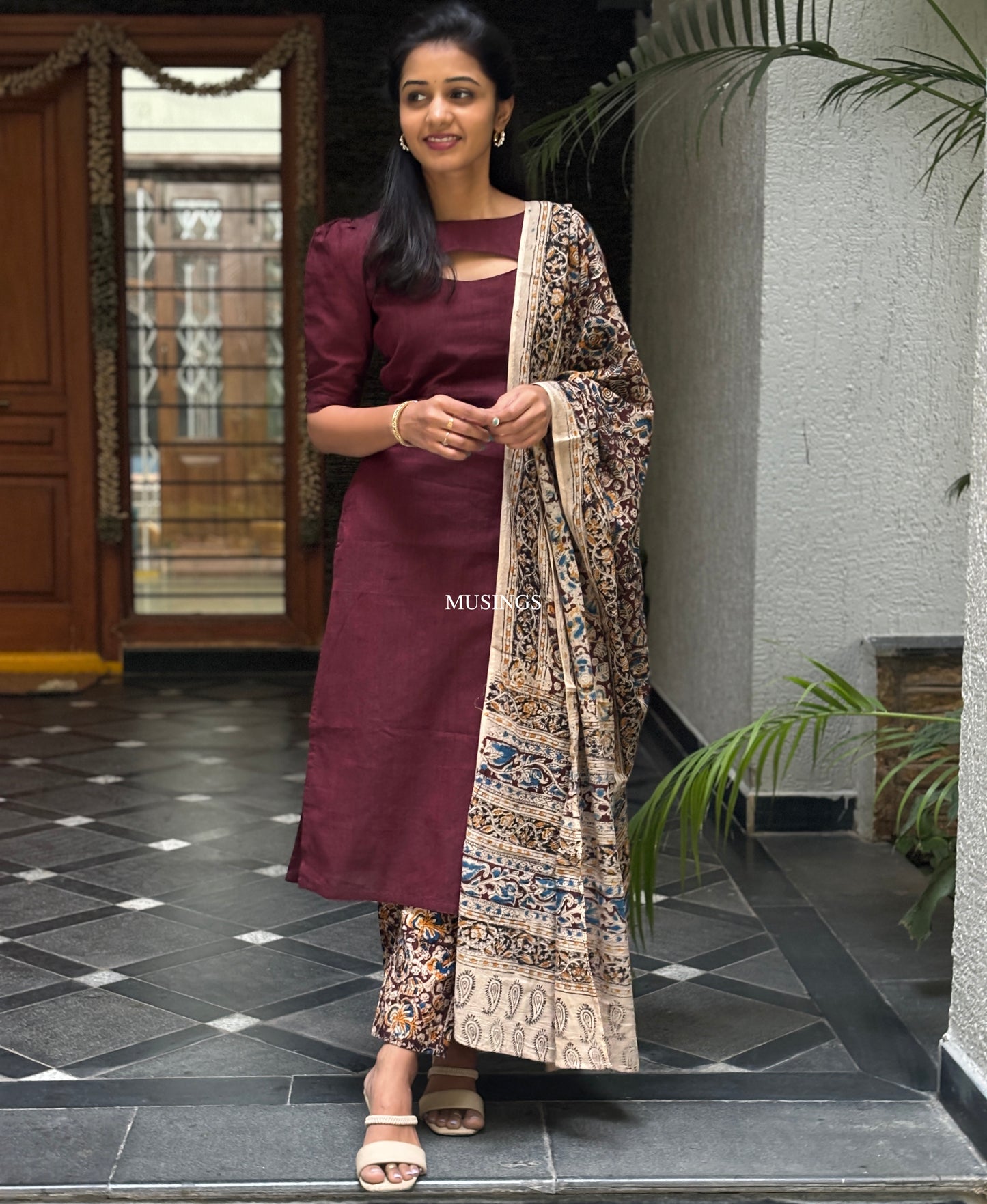 Soundarya - Kalamkari Kurta Set