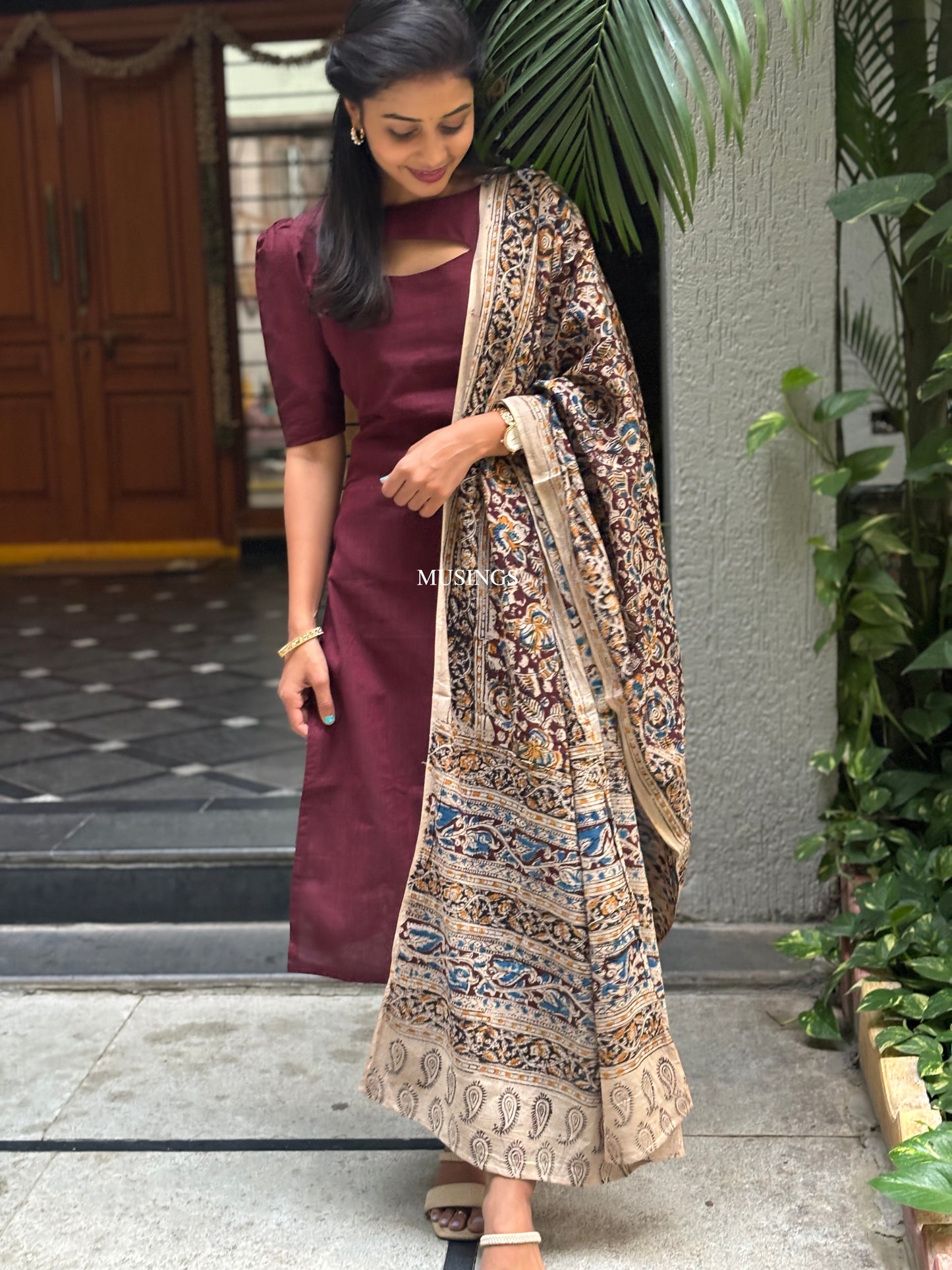 Soundarya - Kalamkari Kurta Set