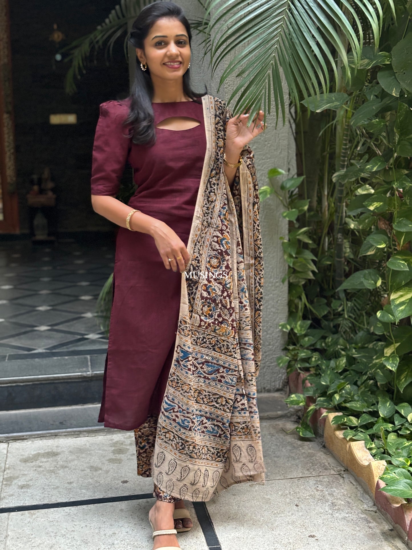 Soundarya - Kalamkari Kurta Set