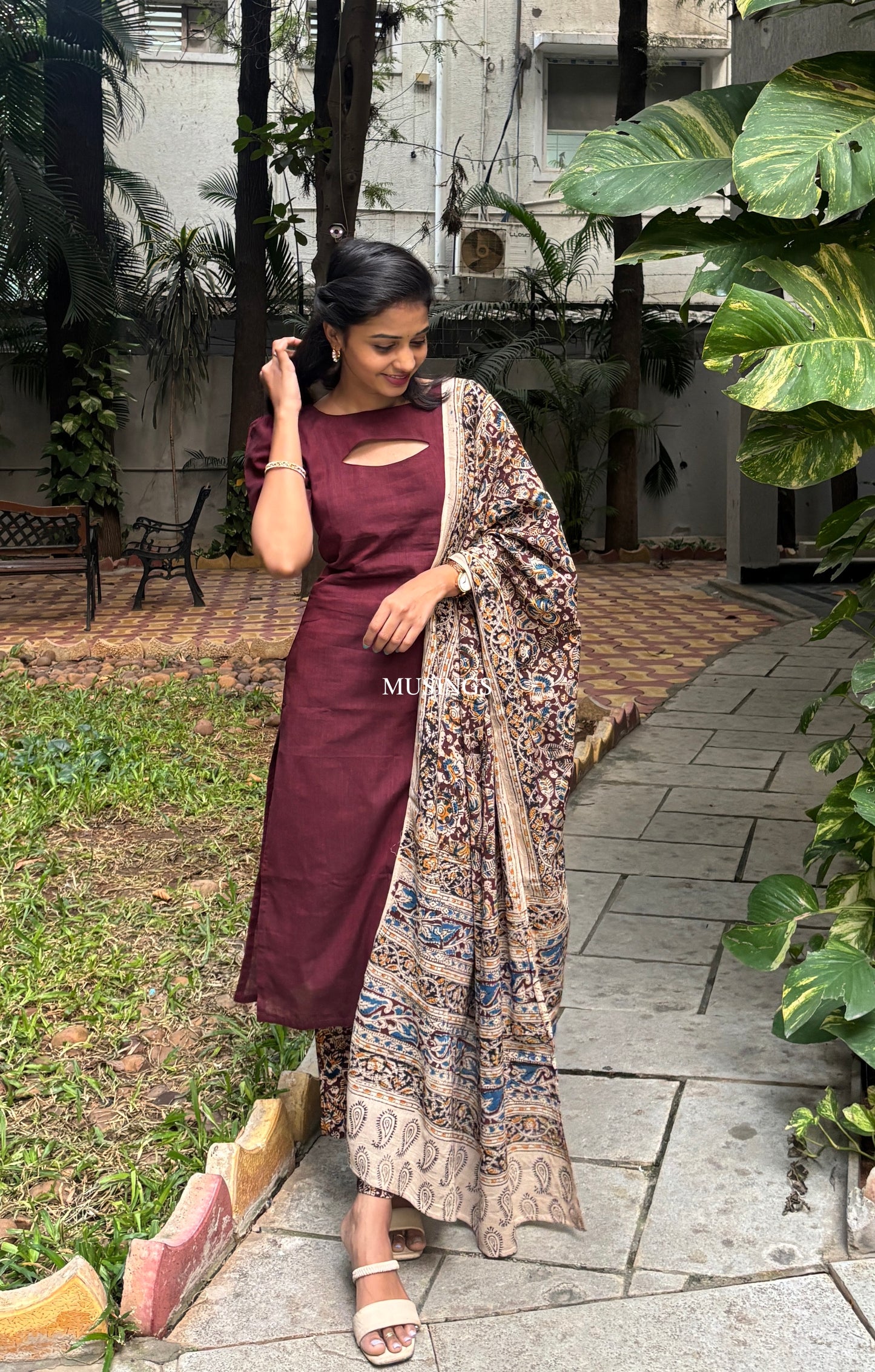 Soundarya - Kalamkari Kurta Set