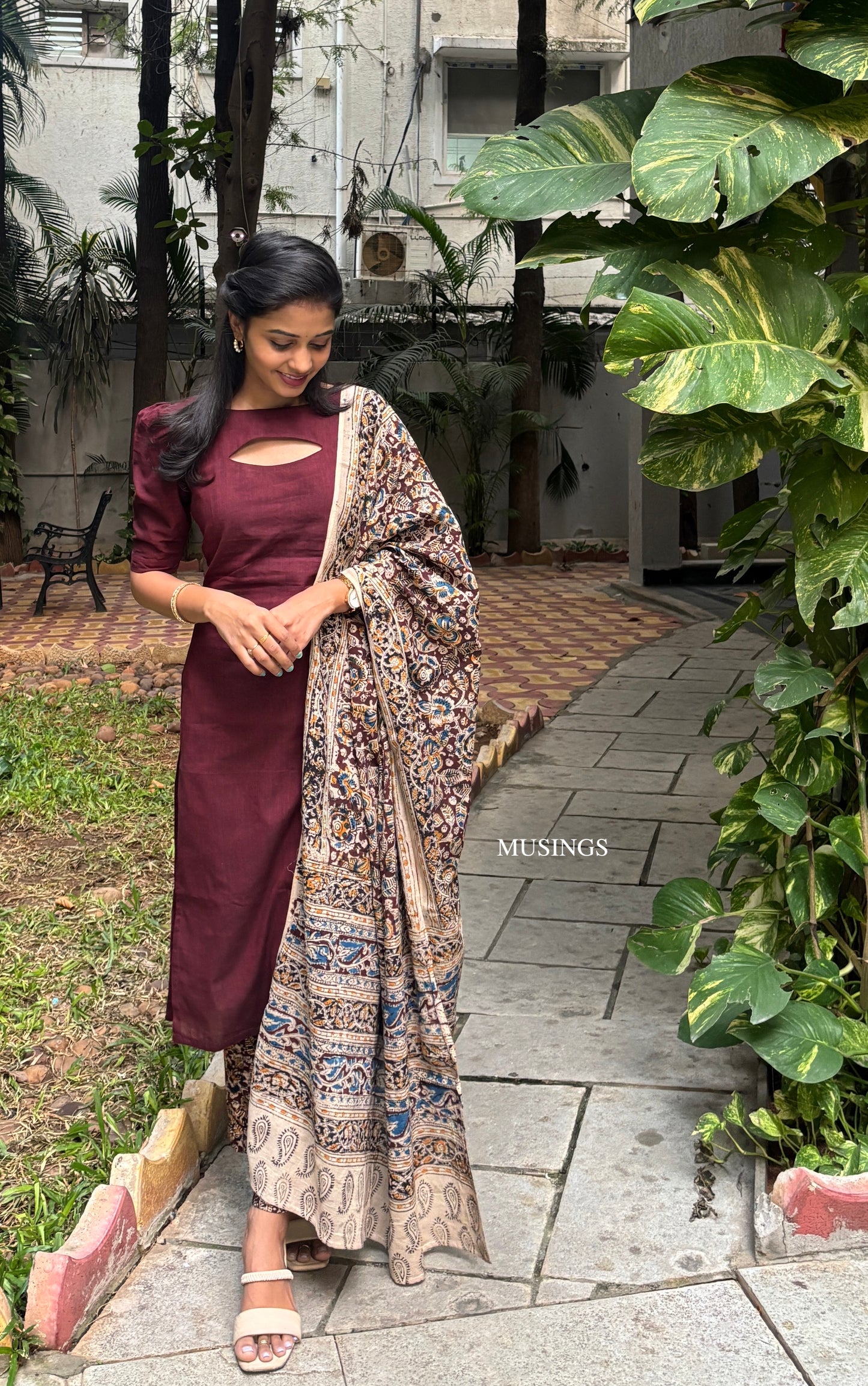 Soundarya - Kalamkari Kurta Set