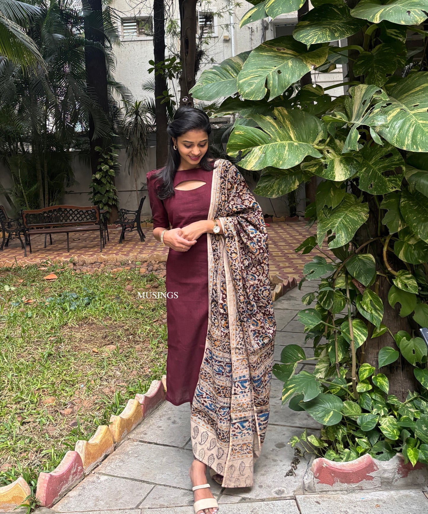 Soundarya - Kalamkari Kurta Set