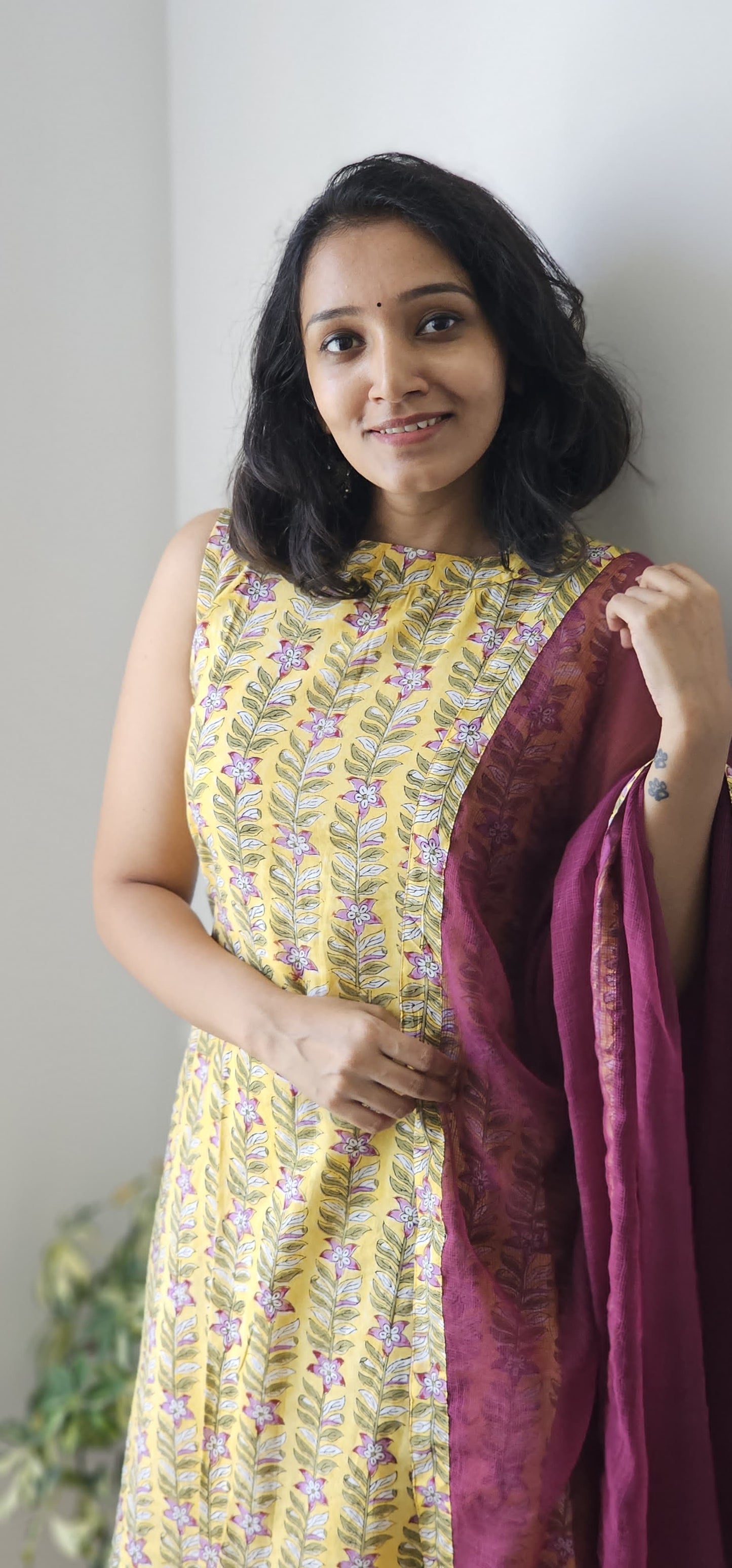 Mythri - Sanganeri Handblock Printed Kurta set