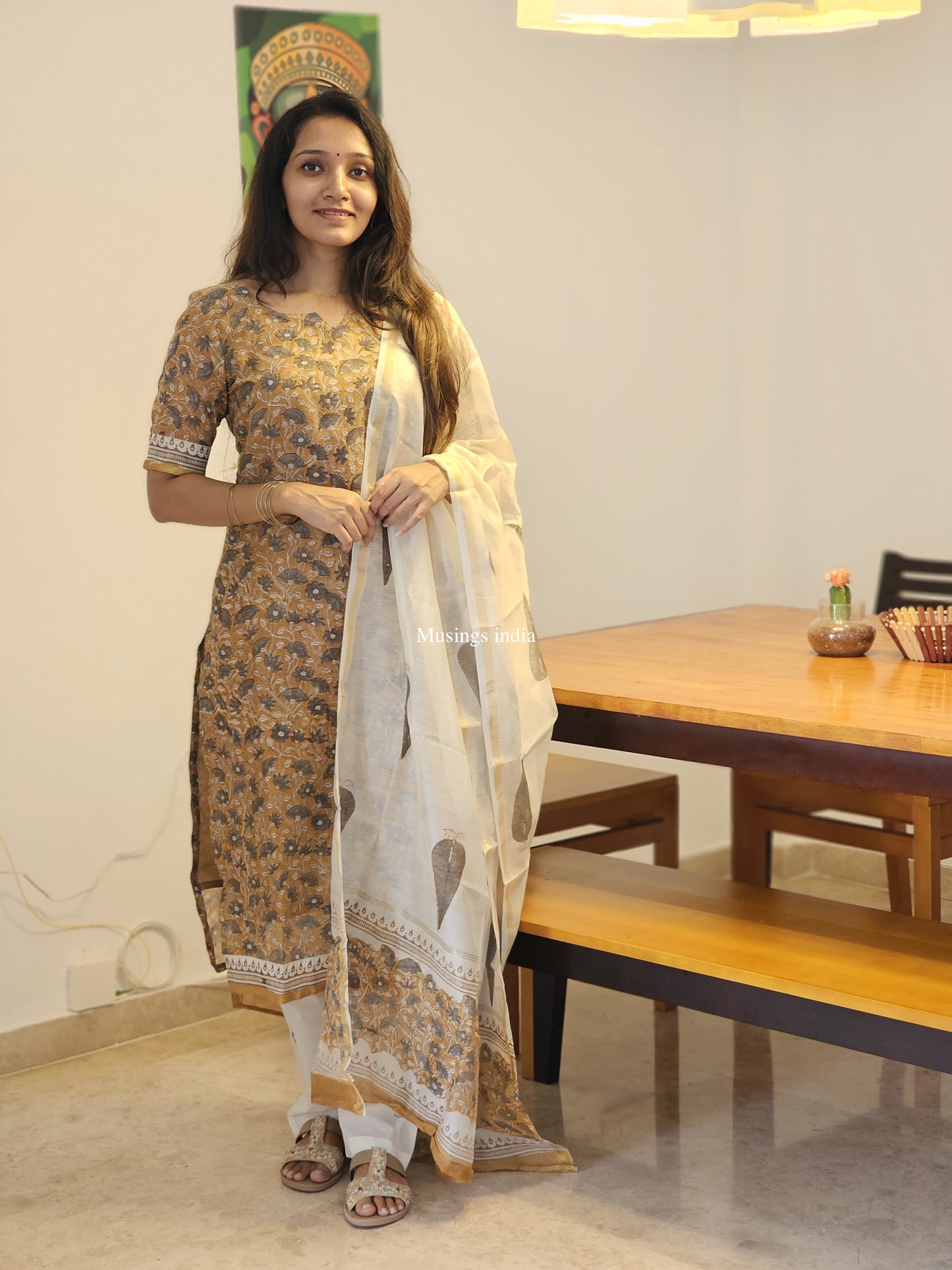 Aathmika - Chanderi Suit