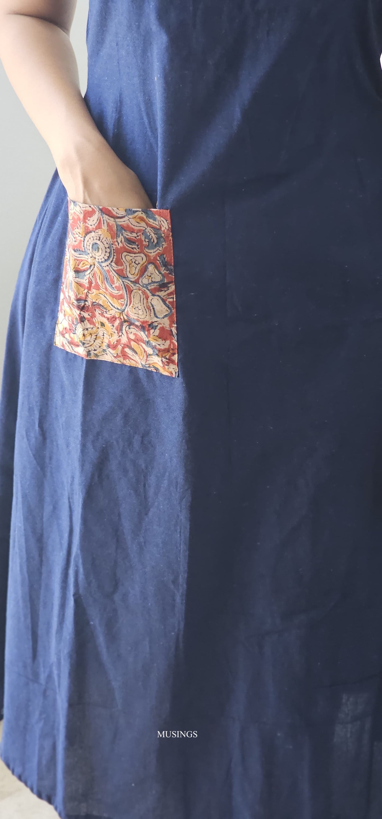 Nethra - Handloom x Kalamkari Kurta set