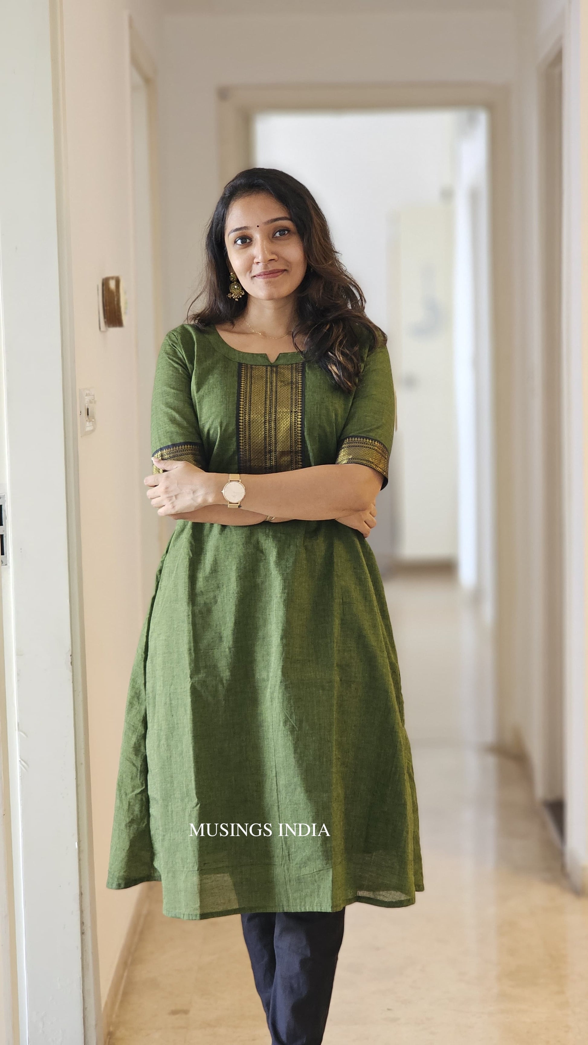 Sundari - Mangalgiri Kurta Set Musings Sundari - Mangalgiri Kurta Set Musings
