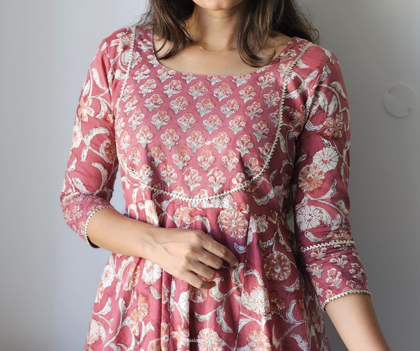 Alia - Bagru Hand-Block Printed